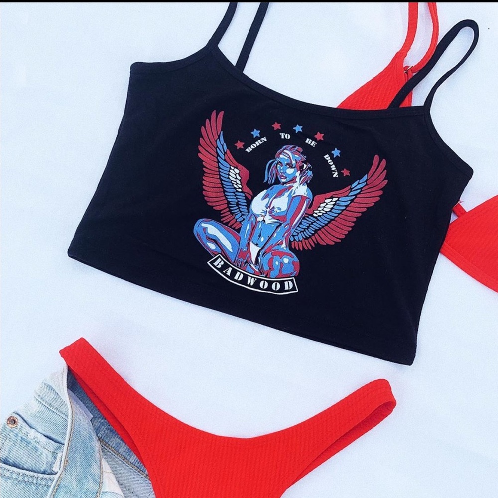 “Miss America” crop by Badwood